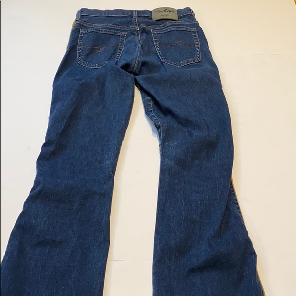 Silver Jeans SZ 28/33 Denim Blue Jeans Bootcut D3 - Picture 5 of 15
